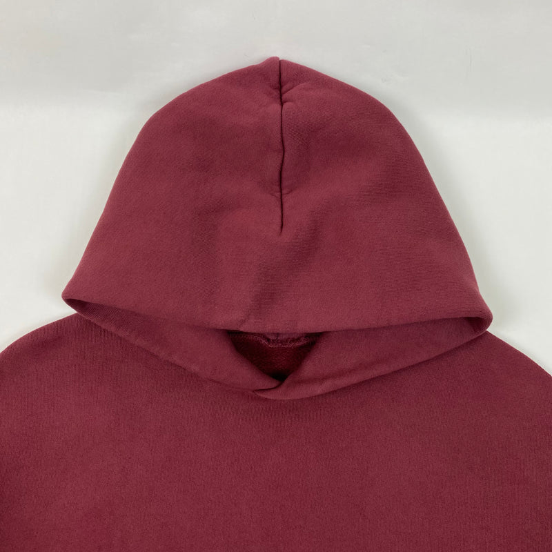 YZY SZN 6 Burgundy/Rust Hoodie Sample