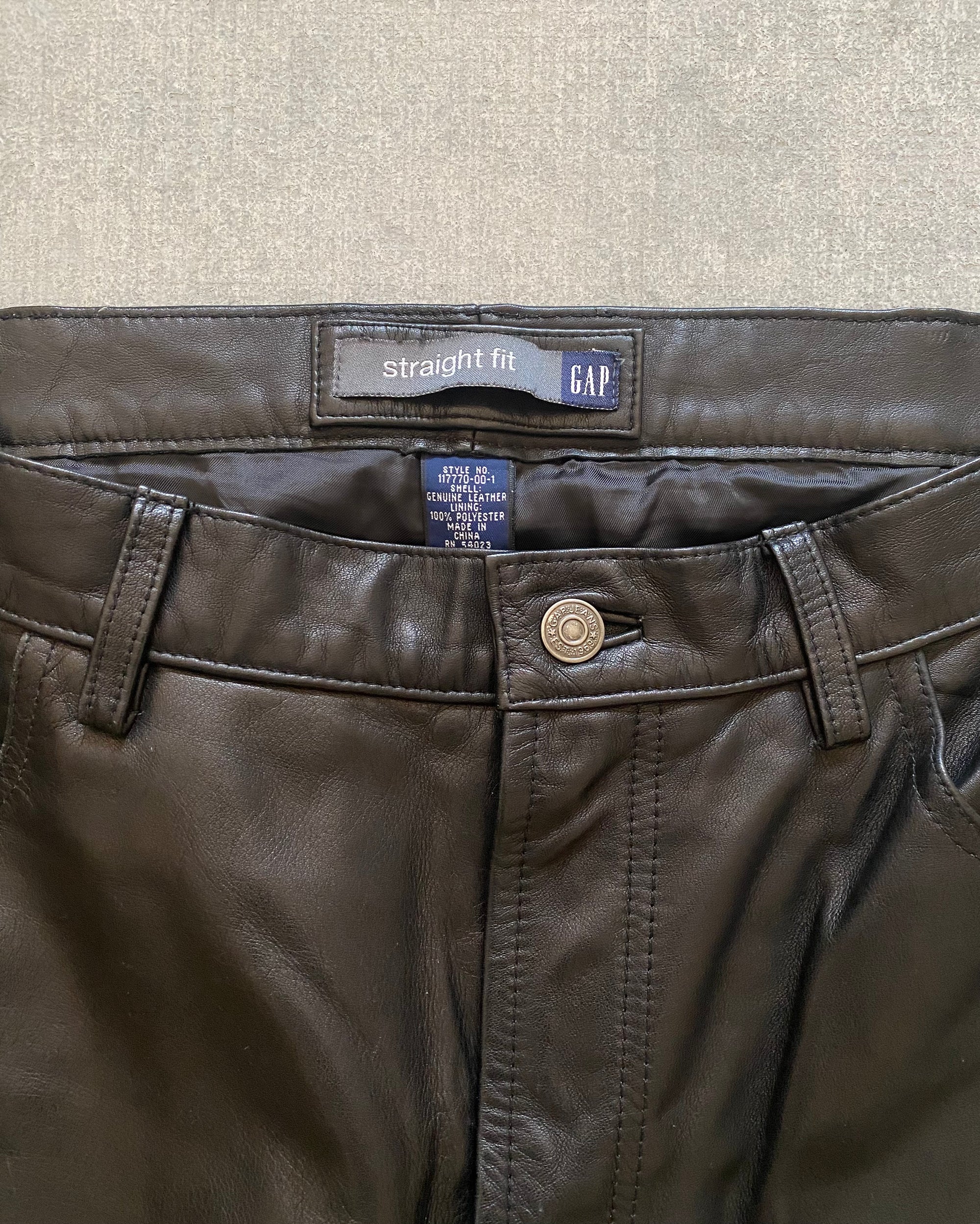 Vintage GAP Leather Pants