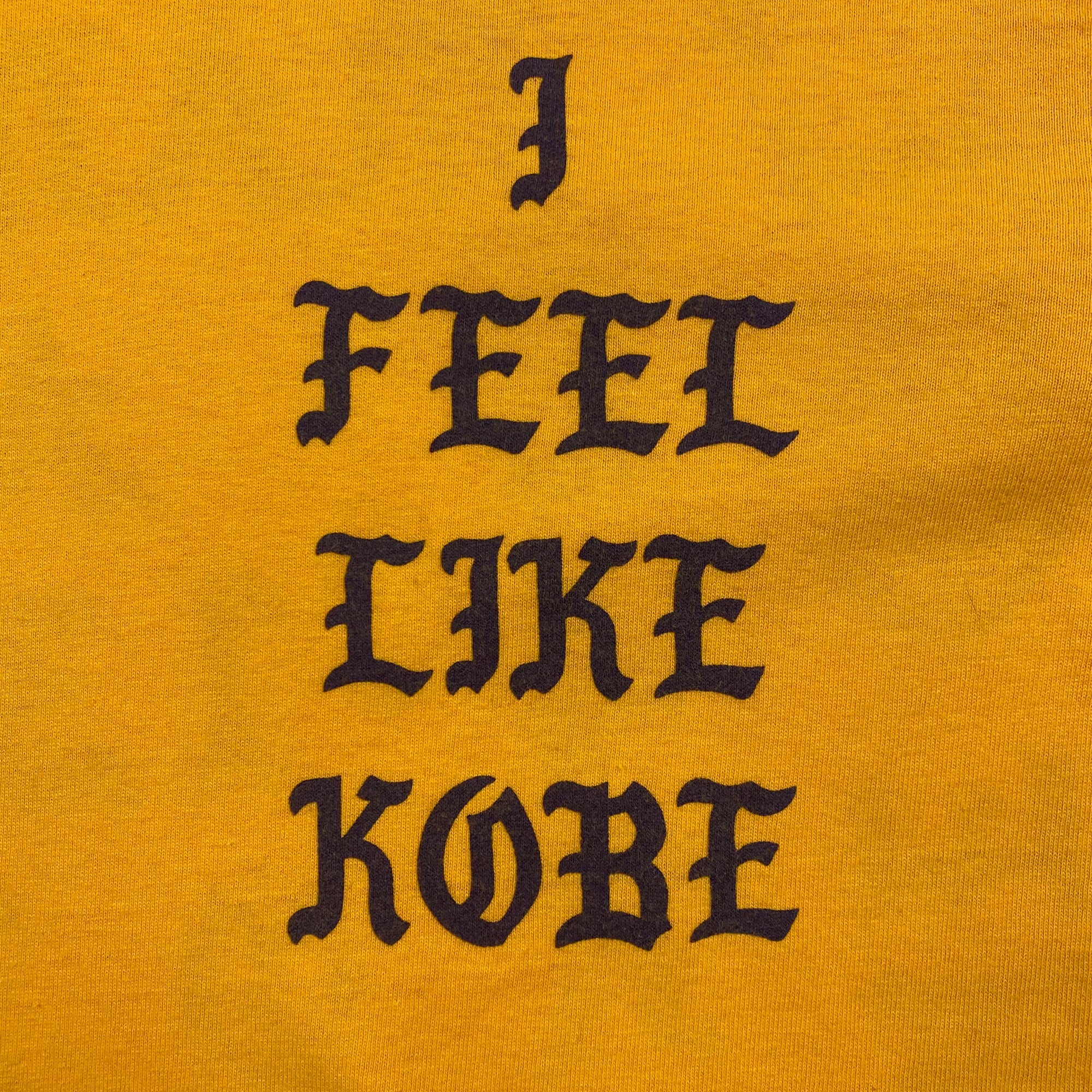 TLOP 2016 ‘Mamba Day’ Long Sleeve In Yellow